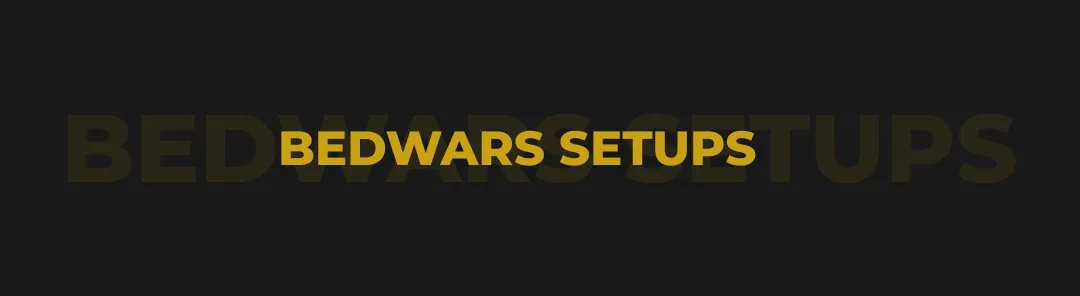 Bedwars Setup | Like Hypixel Banner