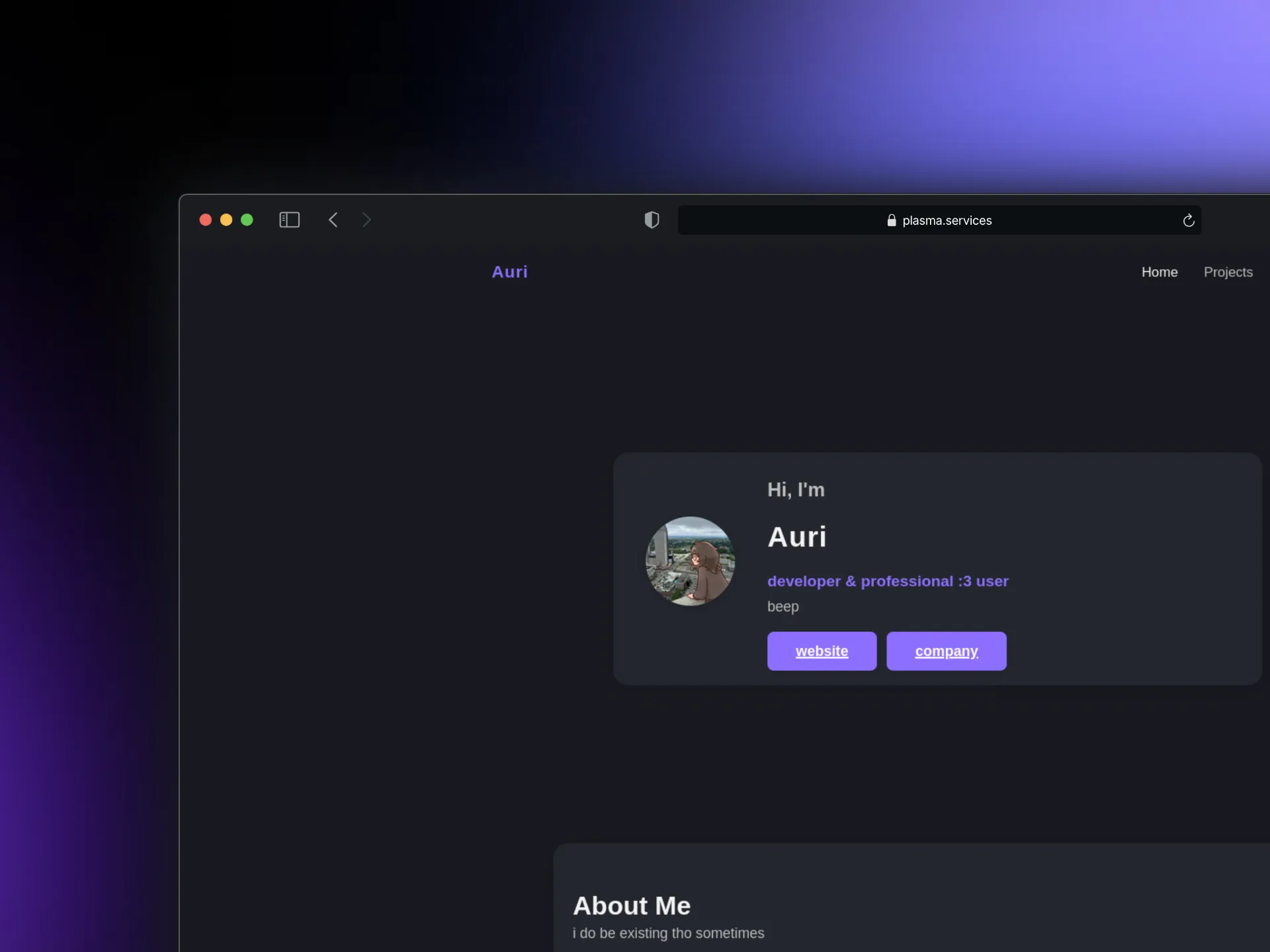 Nexus | Simple Portfolio Banner